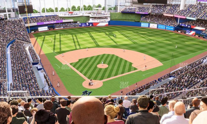 loanDepot park - Section 313 Seat View