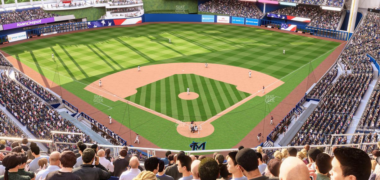 loanDepot park - Section 315 Seat View