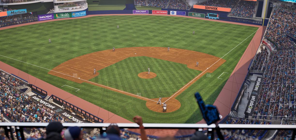 loanDepot park - Section 316 Seat View