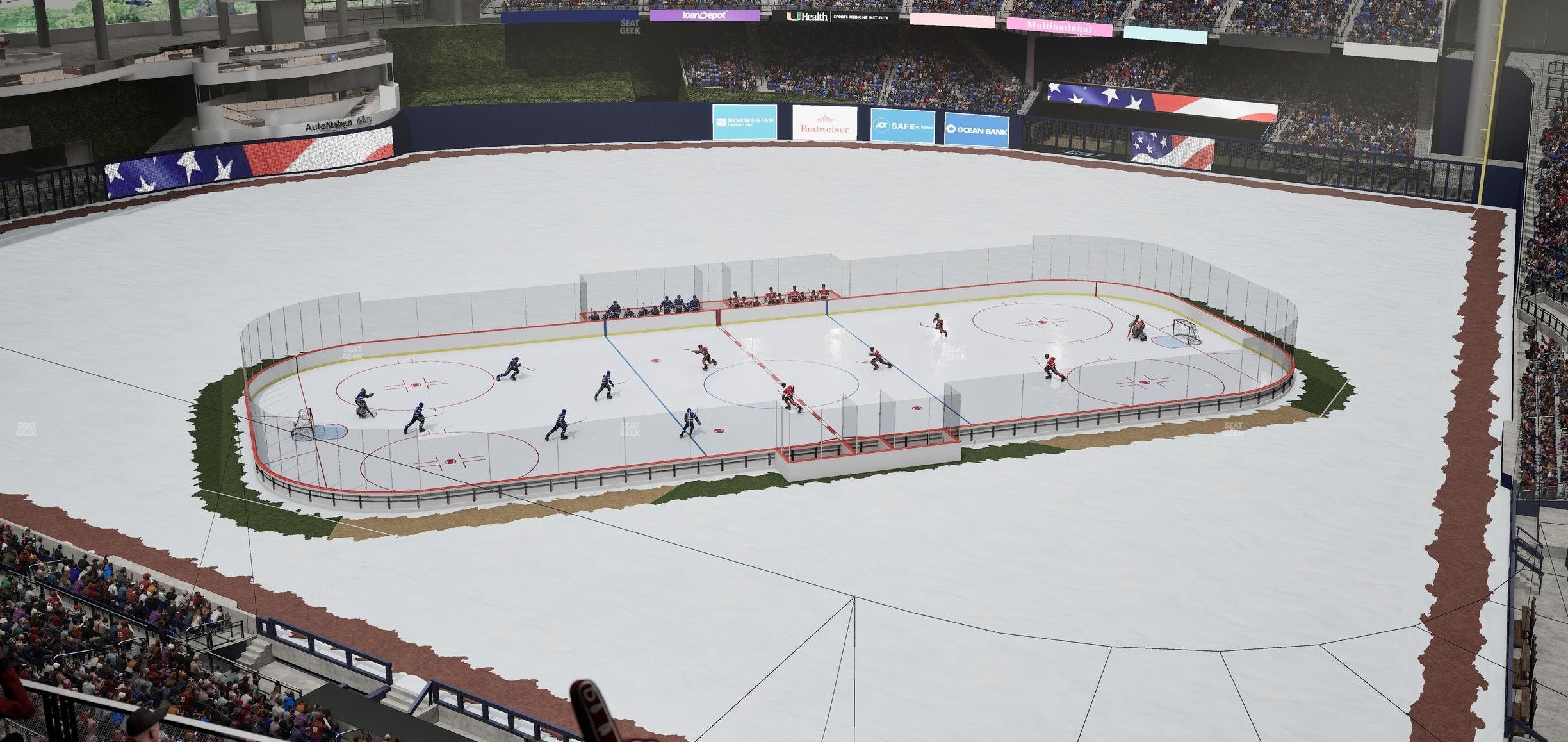 loanDepot park - Section 317 Seat View