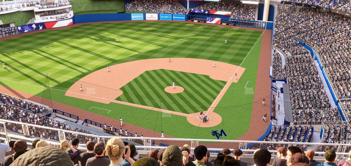 loanDepot park - Section 317 Seat View