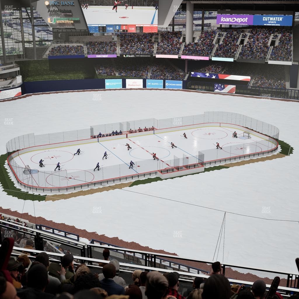 loanDepot park - Section 318 Seat View