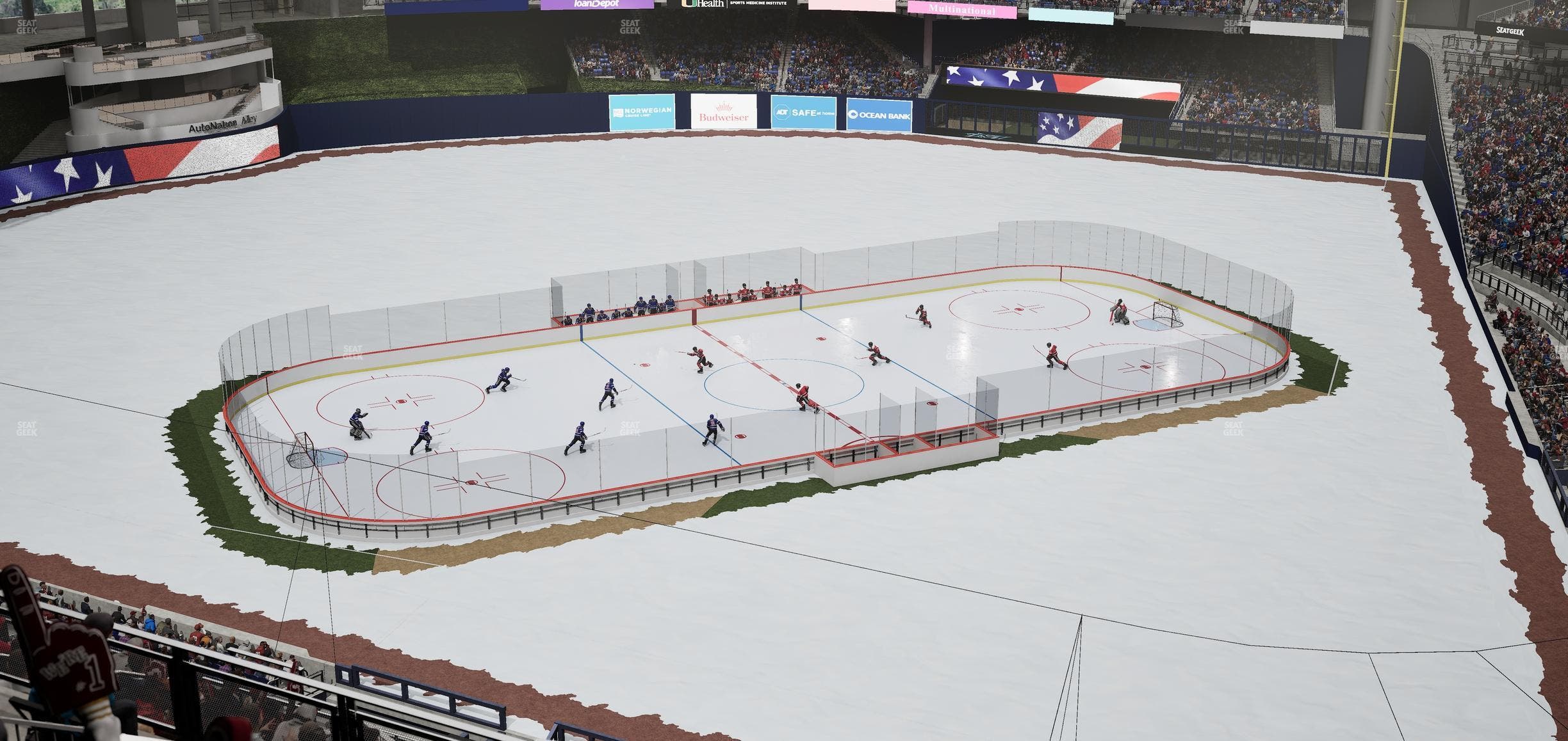 loanDepot park - Section 318 Seat View