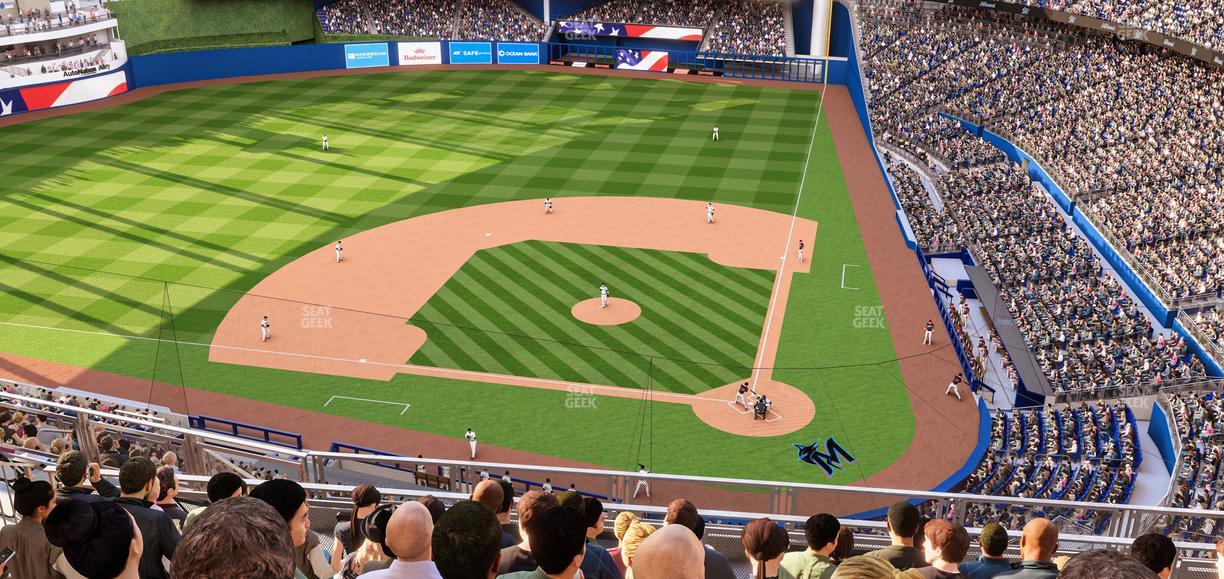 loanDepot park - Section 318 Seat View