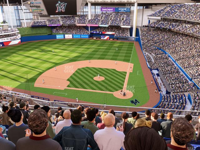 loanDepot park - Section 318 Seat View