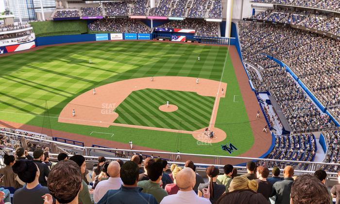 loanDepot park - Section 318 Seat View