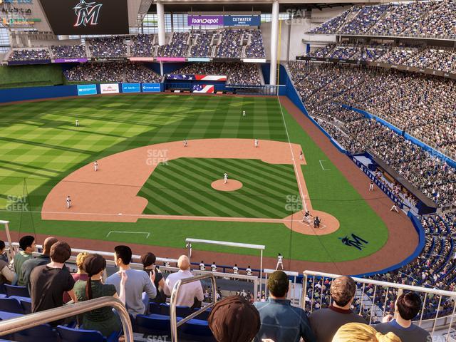 loanDepot park - Section 319 Seat View