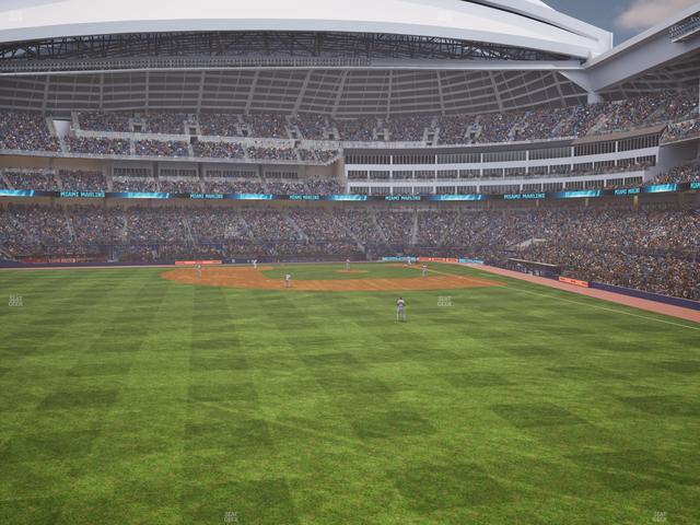 loanDepot park - Section 32 Seat View