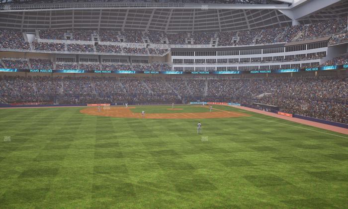 loanDepot park - Section 32 Seat View