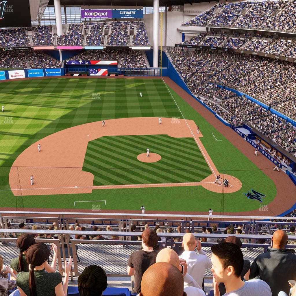 loanDepot park - Section 320 Seat View