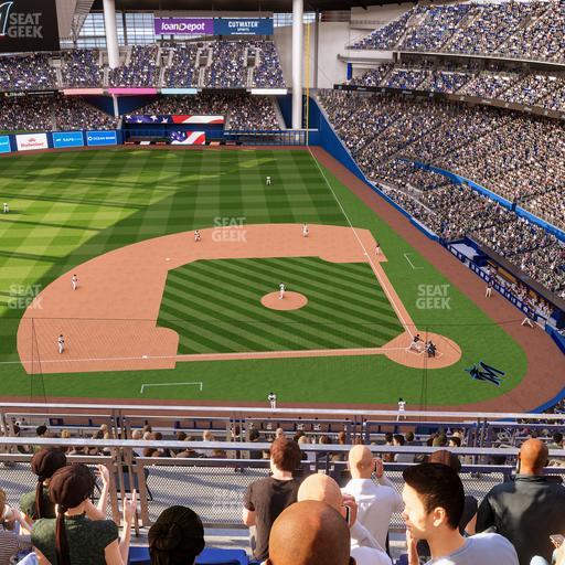 loanDepot park - Section 320 Seat View