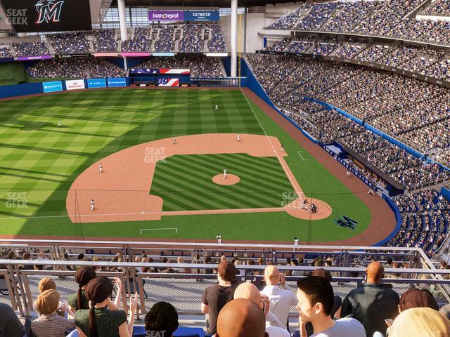 loanDepot park - Section 320 Seat View