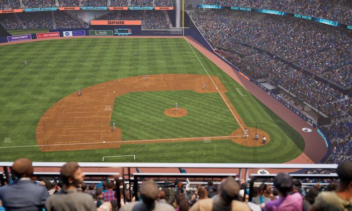 loanDepot park - Section 320 Seat View