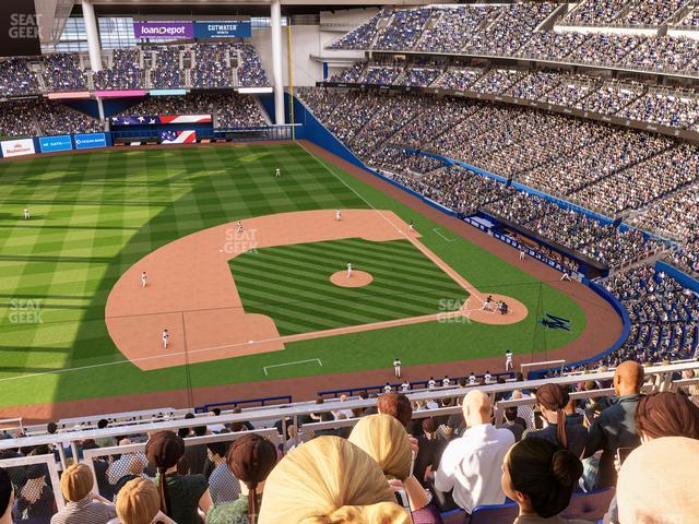 loanDepot park - Section 321 Seat View