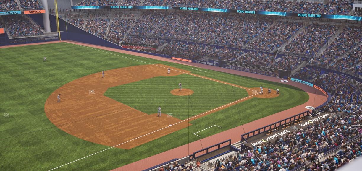 loanDepot park - Section 323 Seat View