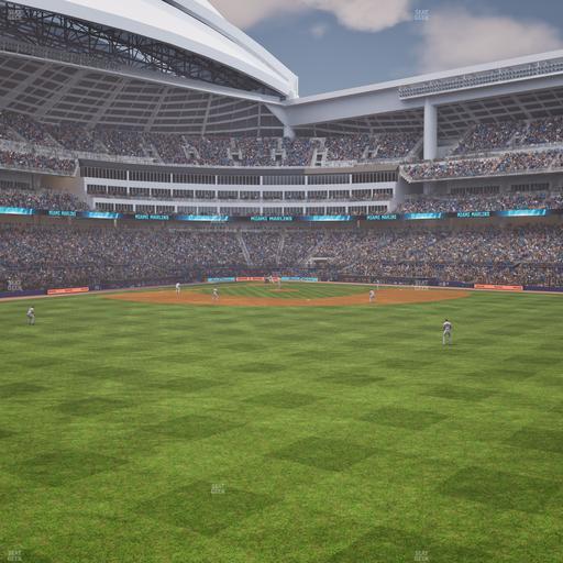loanDepot park - Section 34 Seat View