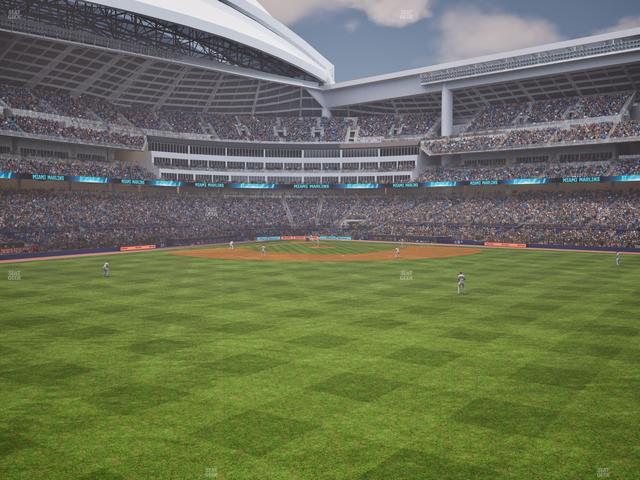 loanDepot park - Section 34 Seat View