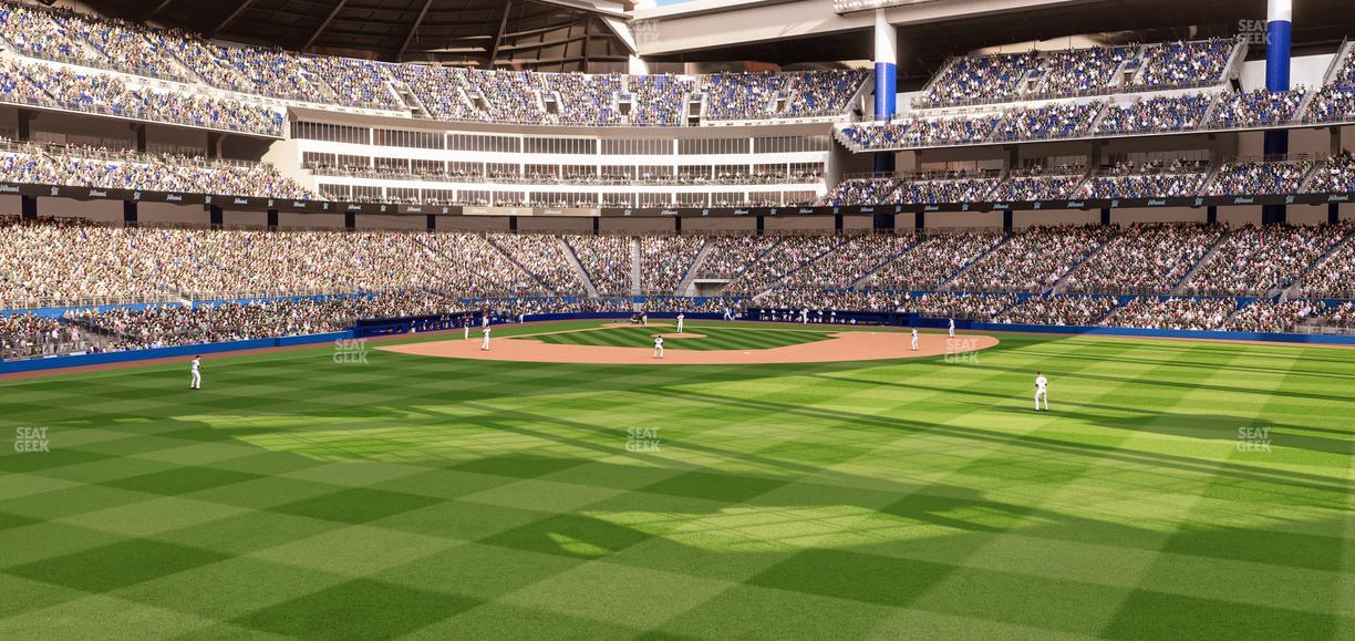 loanDepot park - Section 35 Seat View