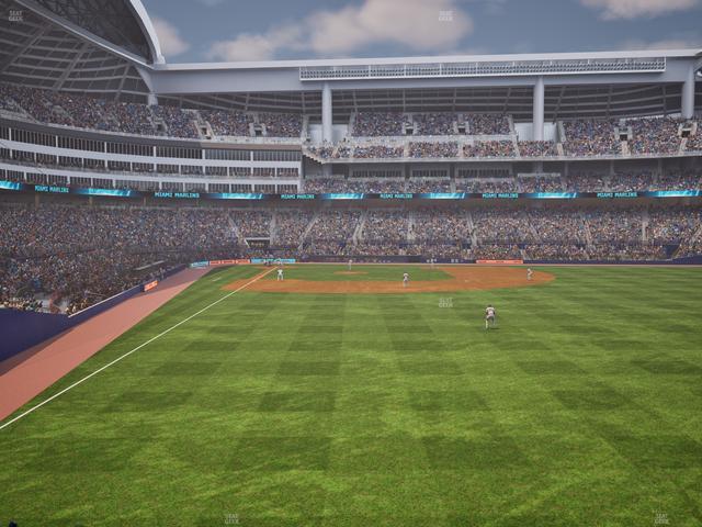 loanDepot park - Section 40 Seat View