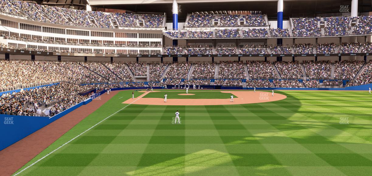 loanDepot park - Section 40 Seat View