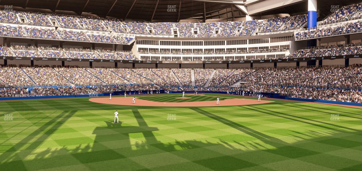 loanDepot park - Section Autonation Alley Deck Seat View