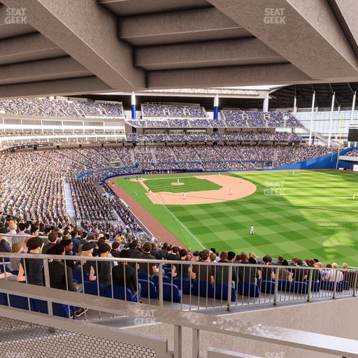 loanDepot park - Section Bar 201 Seat View