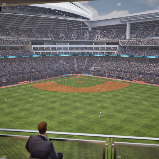 loanDepot park - Section Bar 201 Seat View