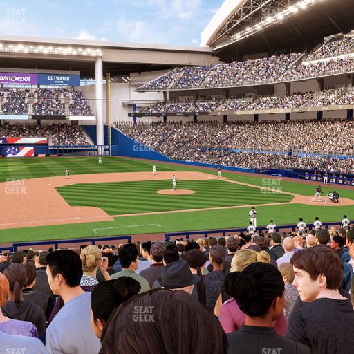 loanDepot park - Section Base Reserved 21 Seat View