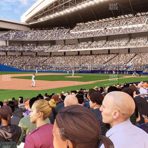 loanDepot park - Section Base Reserved 23 Seat View