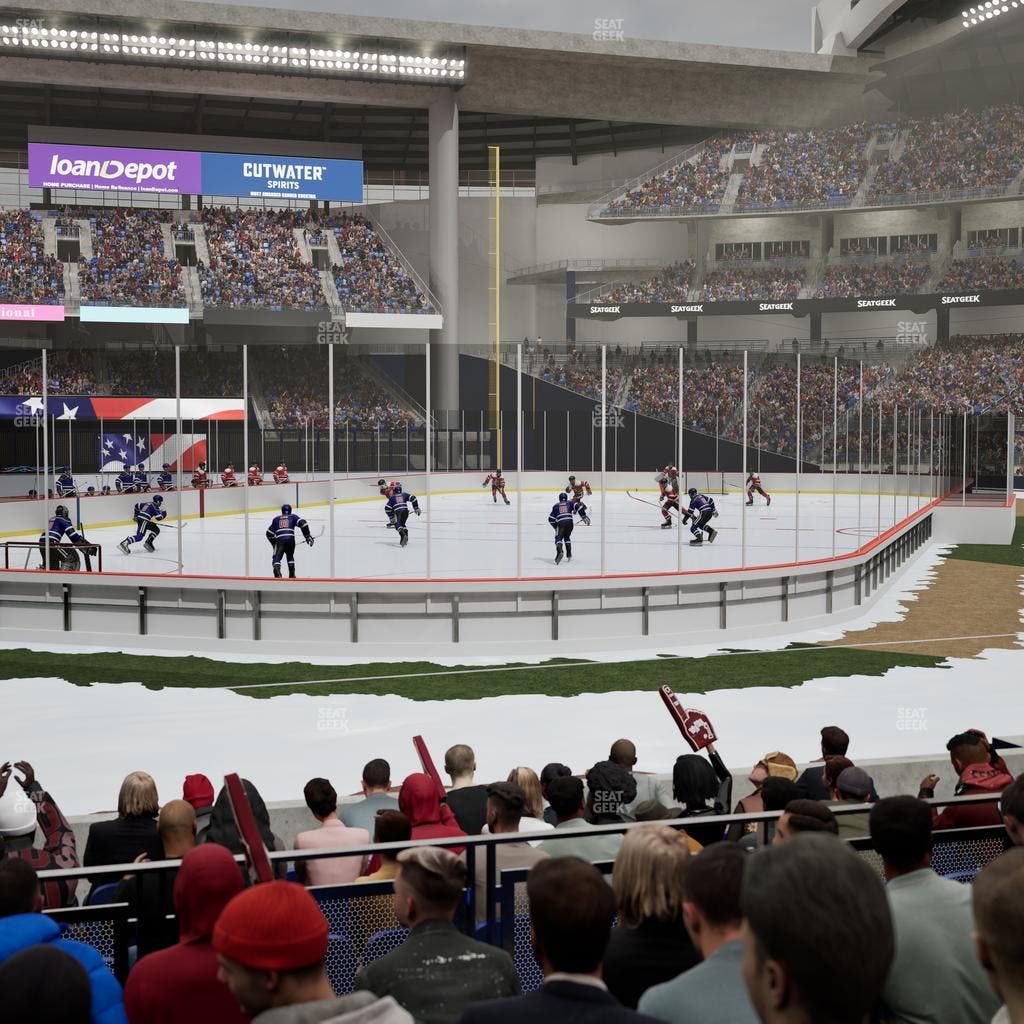 loanDepot park - Section Base Reserved 23 Seat View