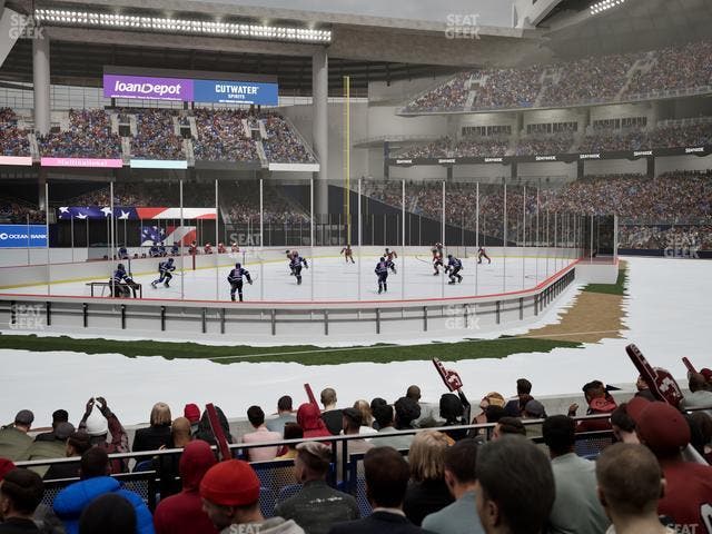 loanDepot park - Section Base Reserved 23 Seat View loanDepot park - Section Base Reserved 23 Seat View