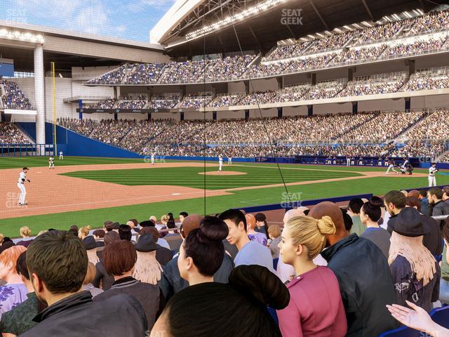 loanDepot park - Section Base Reserved Lower 22 Seat View