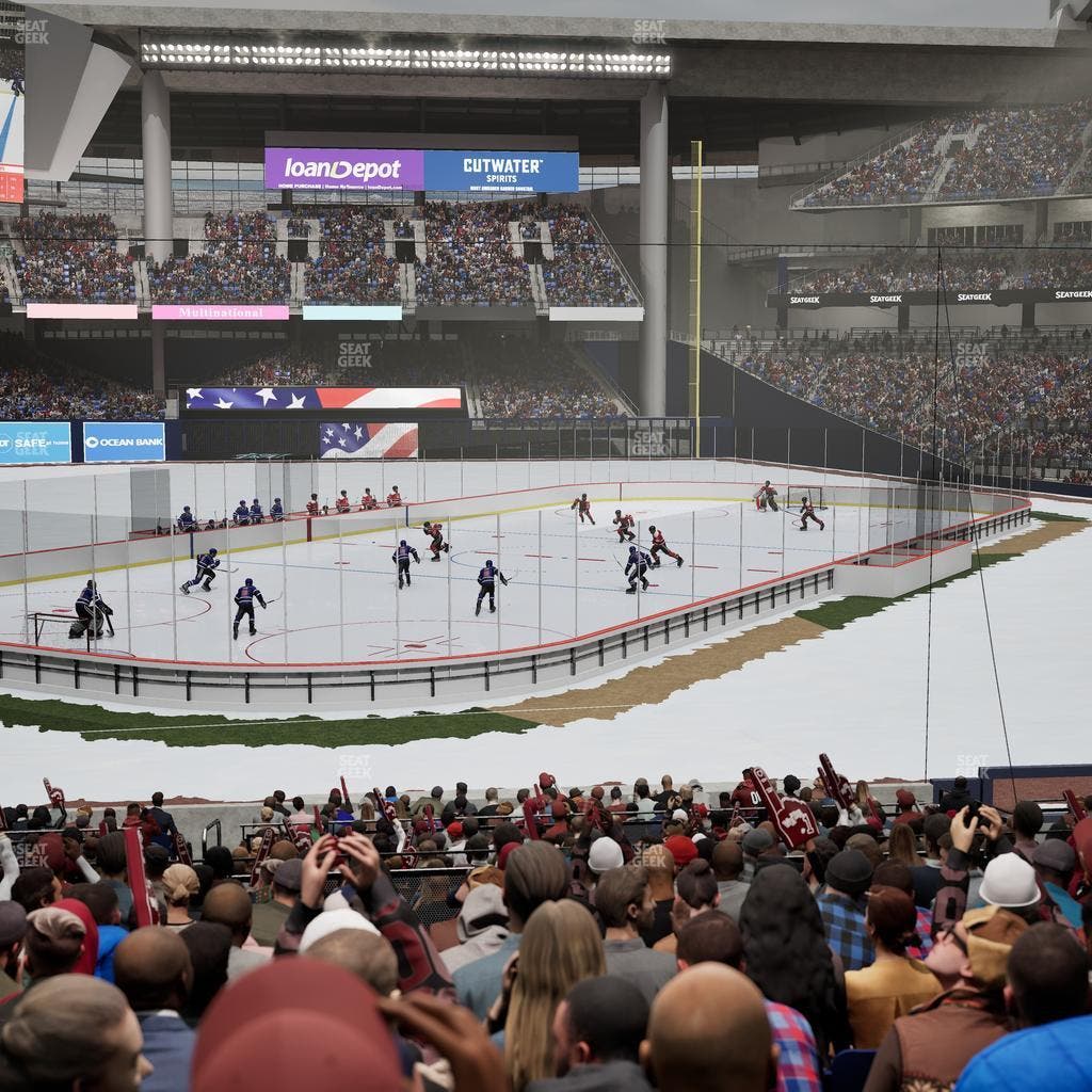 loanDepot park - Section Base Reserved Main 22 Seat View