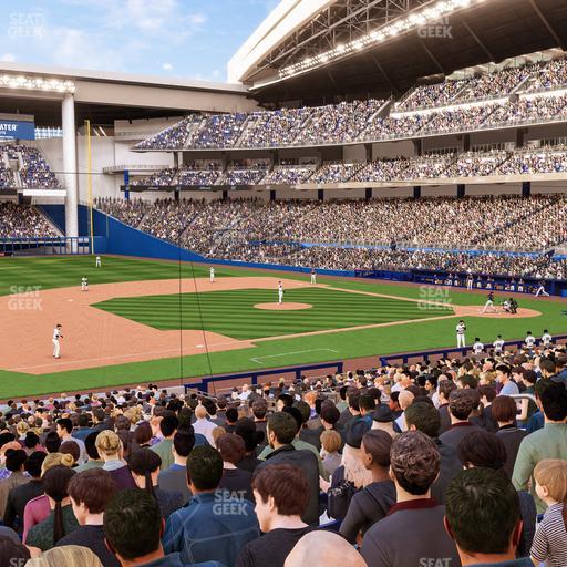 loanDepot park - Section Base Reserved Main 22 Seat View