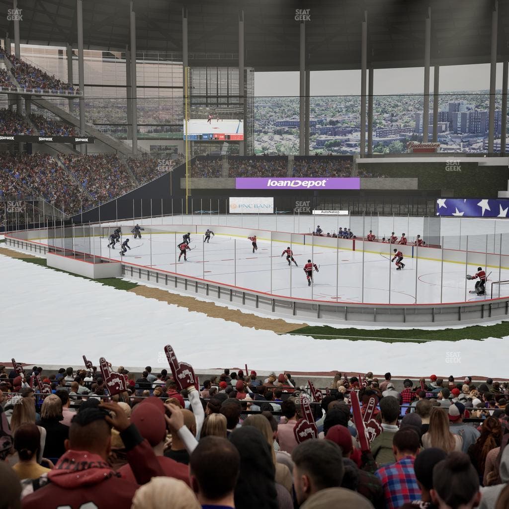 loanDepot park - Section Base Reserved Main 7 Seat View