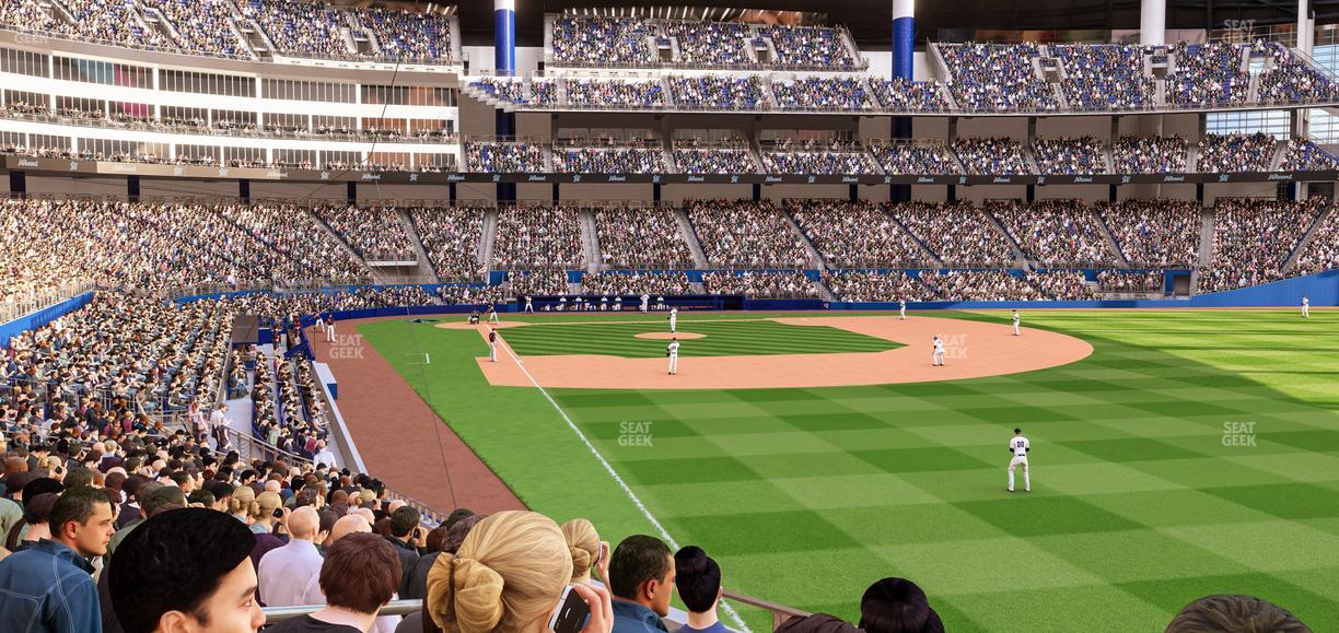 loanDepot park - Section Baseline Reserved 1 Seat View