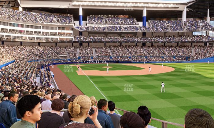 loanDepot park - Section Baseline Reserved 1 Seat View