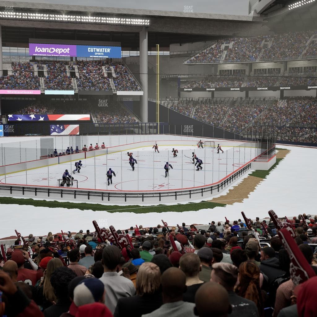 loanDepot park - Section Baseline Reserved 23 Seat View