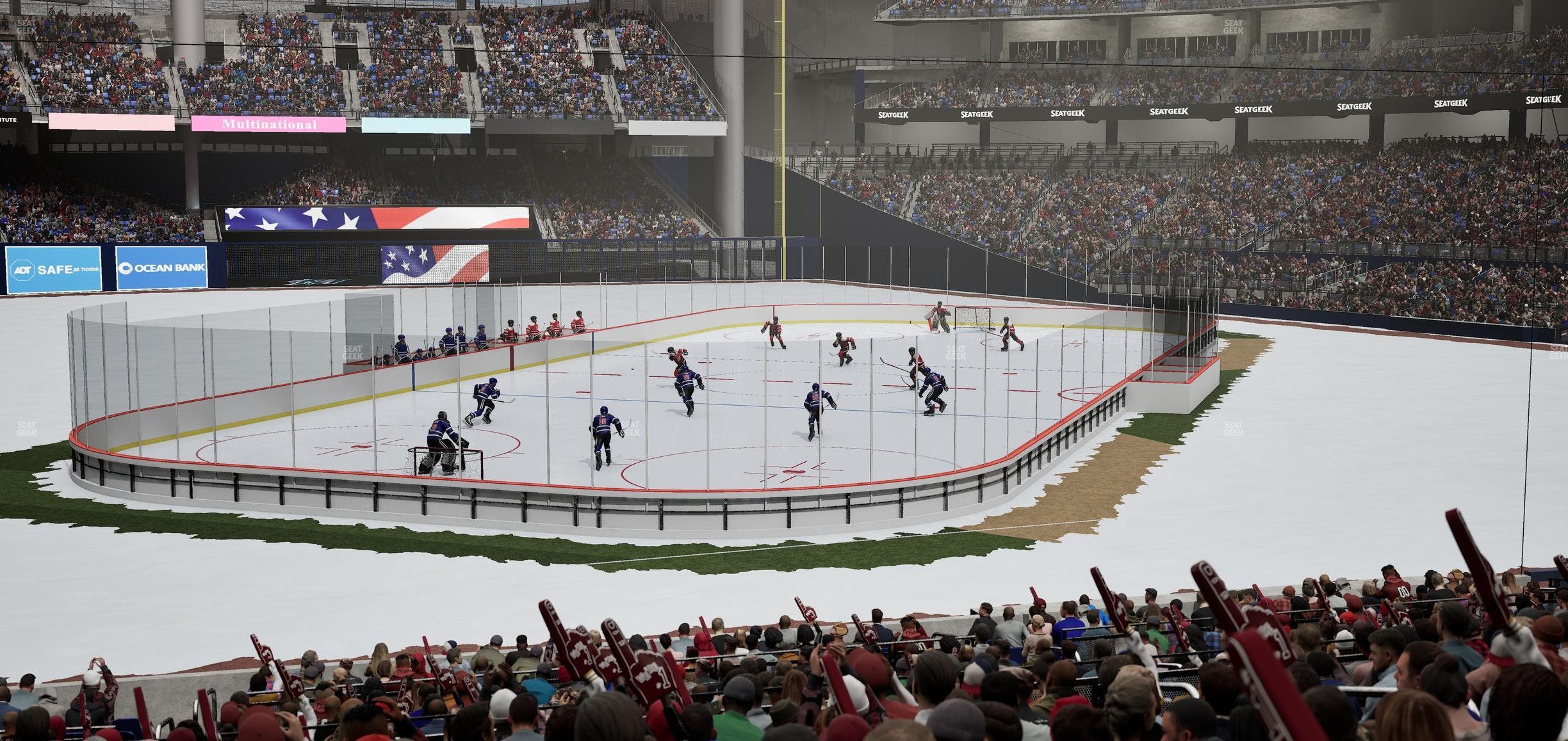 loanDepot park - Section Baseline Reserved 23 Seat View