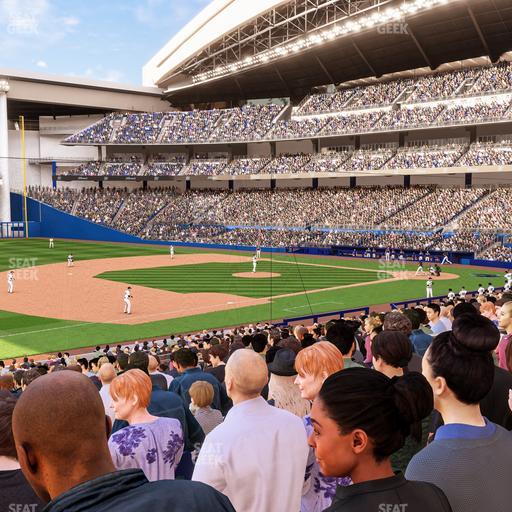 loanDepot park - Section Baseline Reserved 23 Seat View