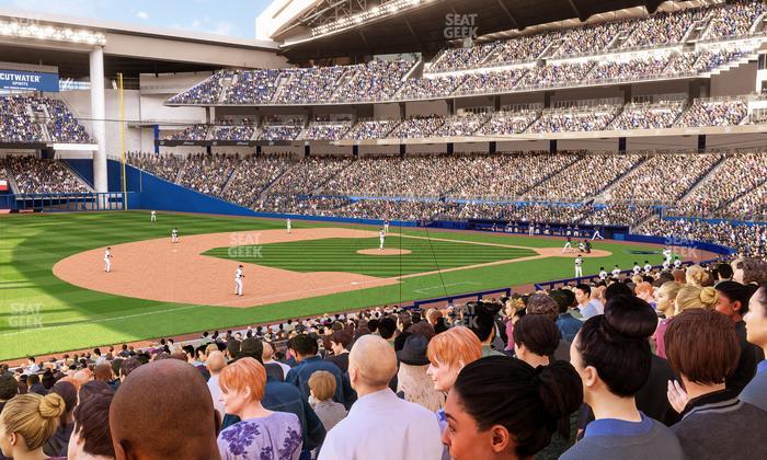 loanDepot park - Section Baseline Reserved 23 Seat View