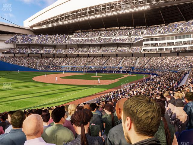 loanDepot park - Section Baseline Reserved 26 Seat View