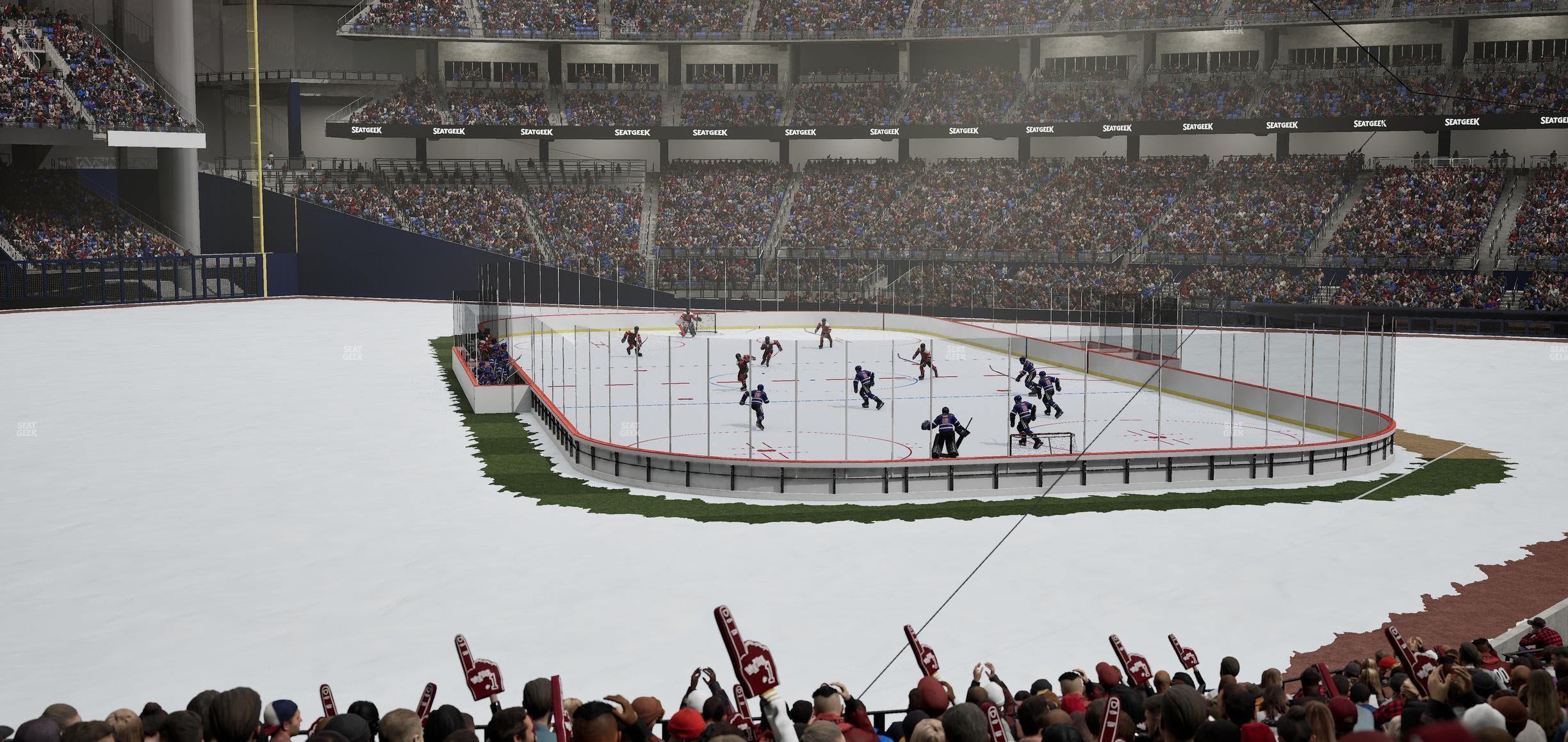 loanDepot park - Section Baseline Reserved 27 Seat View