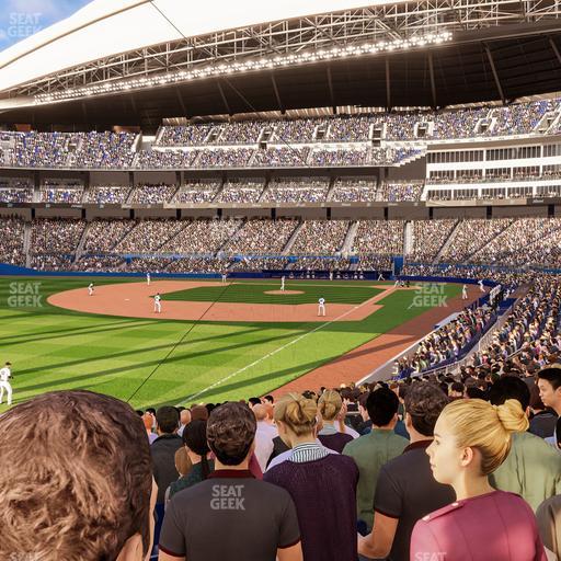 loanDepot park - Section Baseline Reserved 27 Seat View