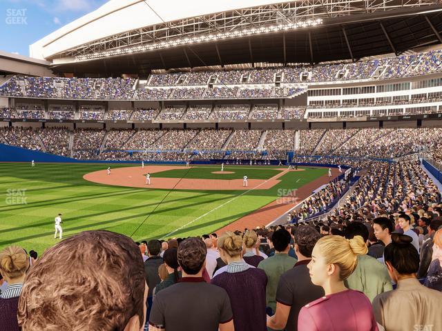 loanDepot park - Section Baseline Reserved 27 Seat View