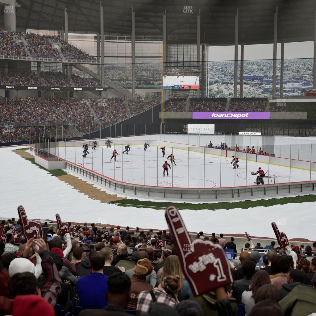 loanDepot park - Section Baseline Reserved 6 Seat View