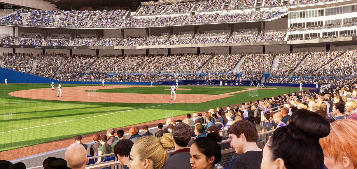 loanDepot park - Section Baseline Reserved Lower 25 Seat View