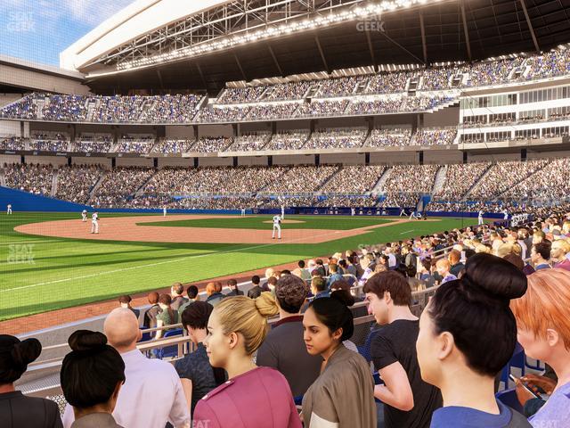 loanDepot park - Section Baseline Reserved Lower 25 Seat View