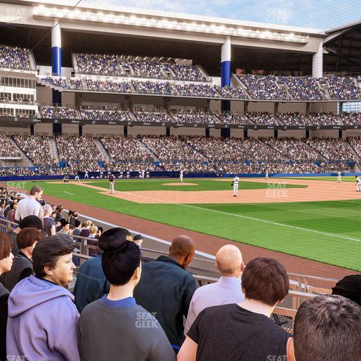 loanDepot park - Section Baseline Reserved Lower 4 Seat View