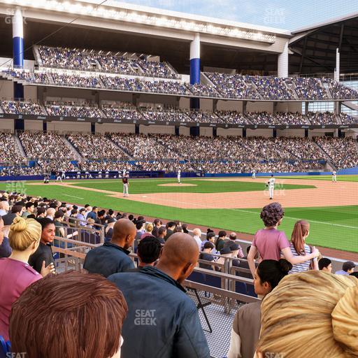 loanDepot park - Section Baseline Reserved Lower 5 Seat View